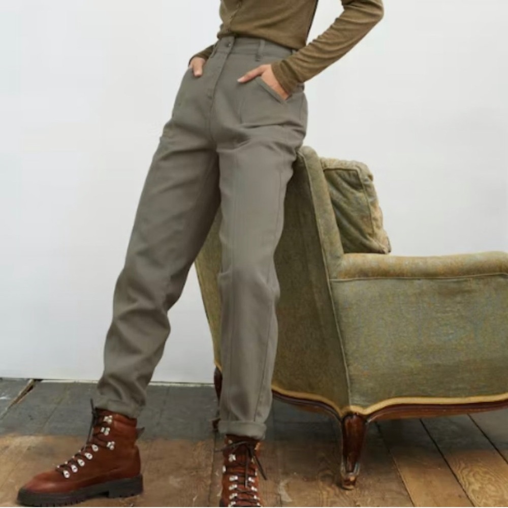 Wrap London High Rise Carrot Jeans